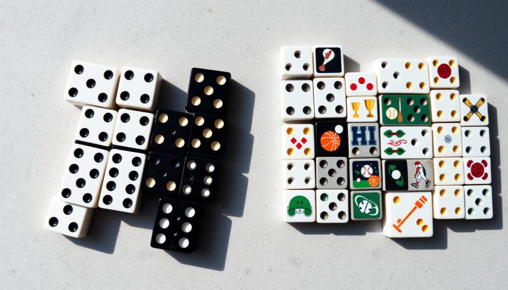 perbedaan domino biasa dan domino olahraga